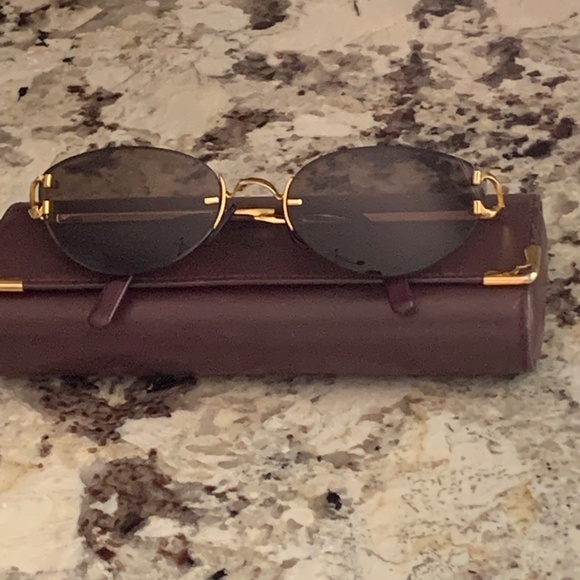 Vintage Cartier Cat eye sunglasses